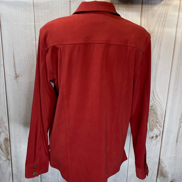 Alfred Dunner Button Down “Jacket” Long Sleeve - Picture 5 of 5